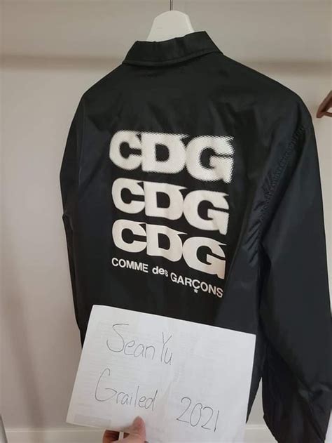 cdg coach jacket fake|Legit Check on CDG Coach Jacket please : r/streetwear .